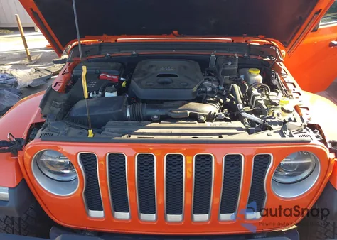 2019 Jeep Wrangler Unlimited Sahara 4X4 z USA, uszkodzony, nr VIN 1C4HJXEN2KW534677